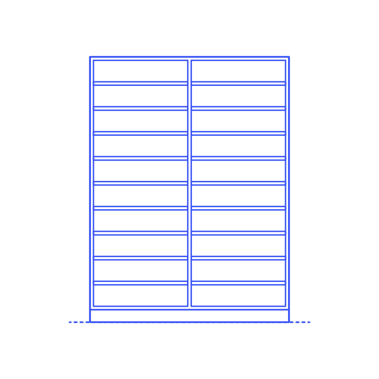 Layouts Pantries Reach In Framed Equal Small Outline Svg File Free Vectors